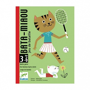 Детская настольная карточная игра Бата-Мяу (Djeco, 05139)